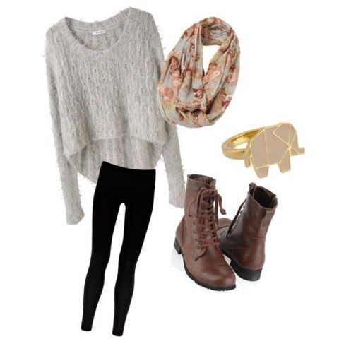 Hipster Girls’ Outfits For Winter
