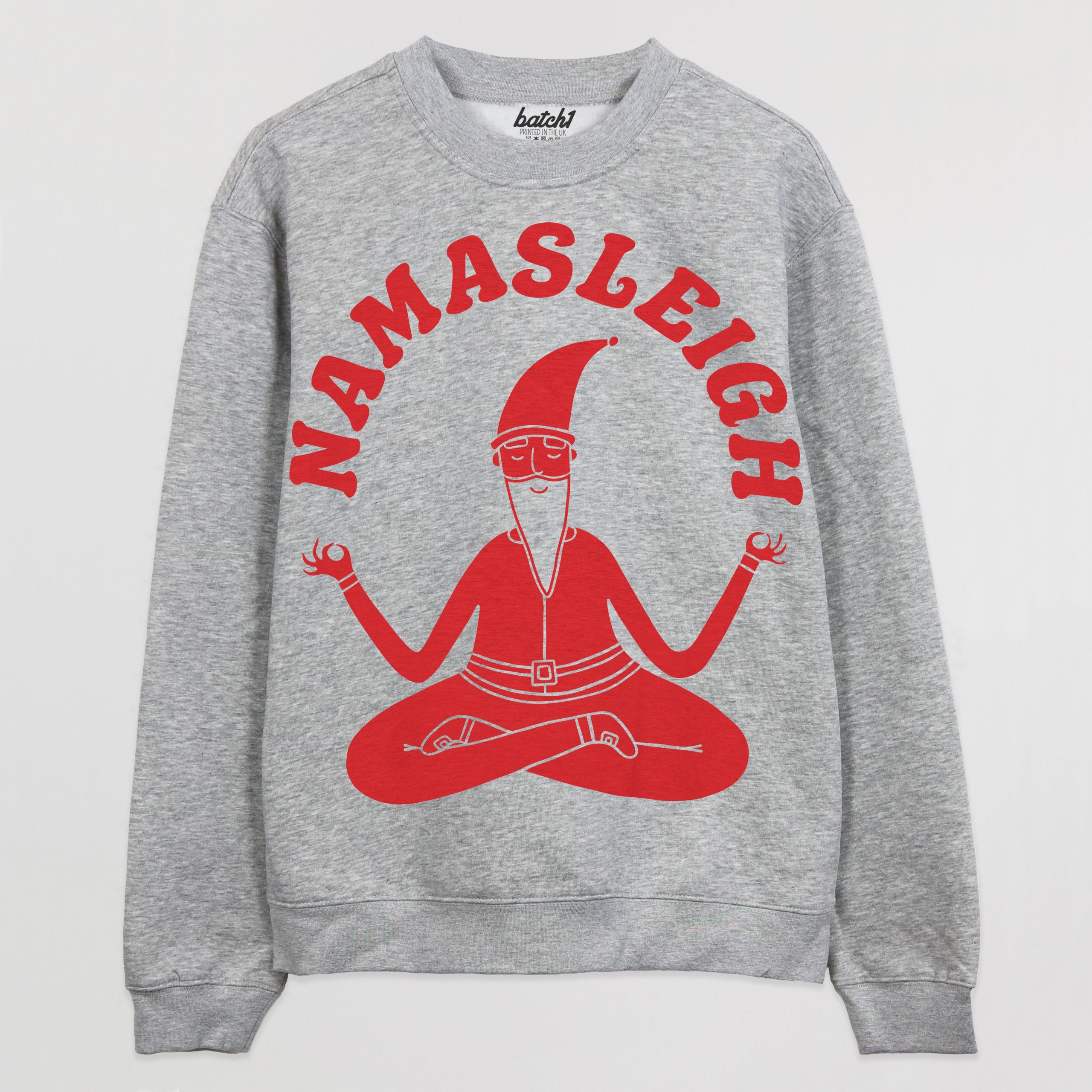 Namasleigh Yoga Santa Women’s Christmas Jumper