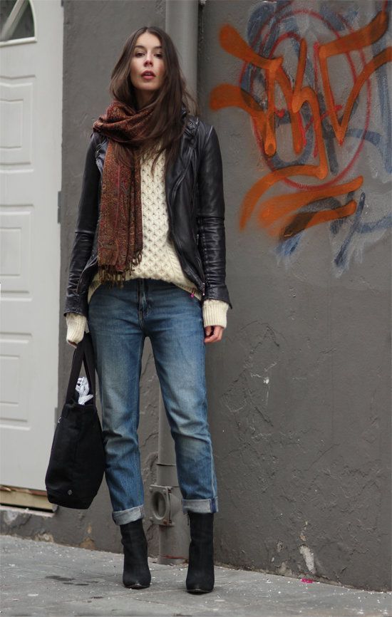 15 Outstanding Outfits with Your Boyfriend Jeans