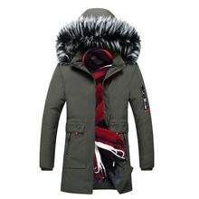 New Winter Jacket Men -15 Degree Thicken Warm Men Parkas Hooded Fleece Man’s Jackets Outwear Cotton Coat Parka Jaqueta Masculina