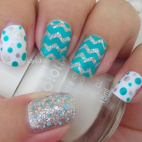 40 Lovely Polka Dots Nail Art Ideas You Need to Know for Summer