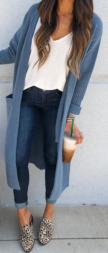 19 Cheap Cardigan Outfit You Must Try During Winters