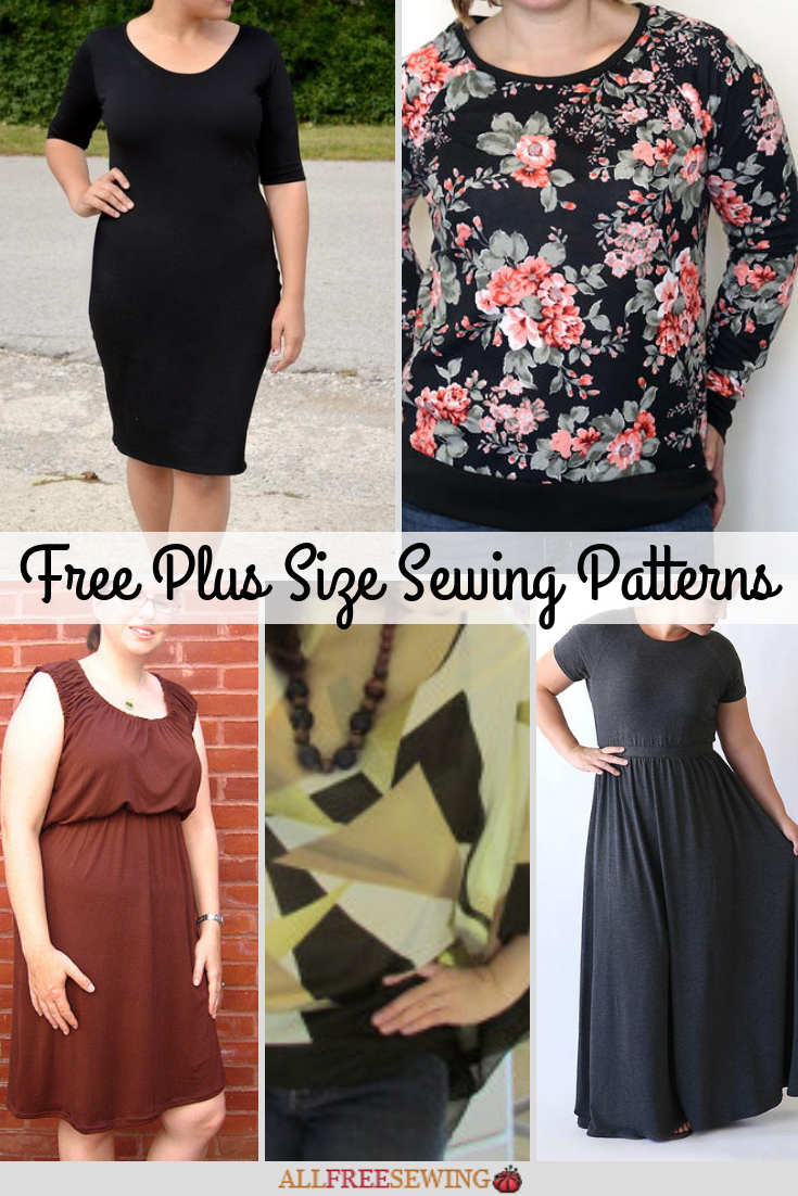 23 Fabulous and Free Plus Size Sewing Patterns