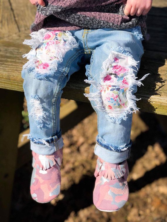 24 Baby + Kids Ripped Jeans
