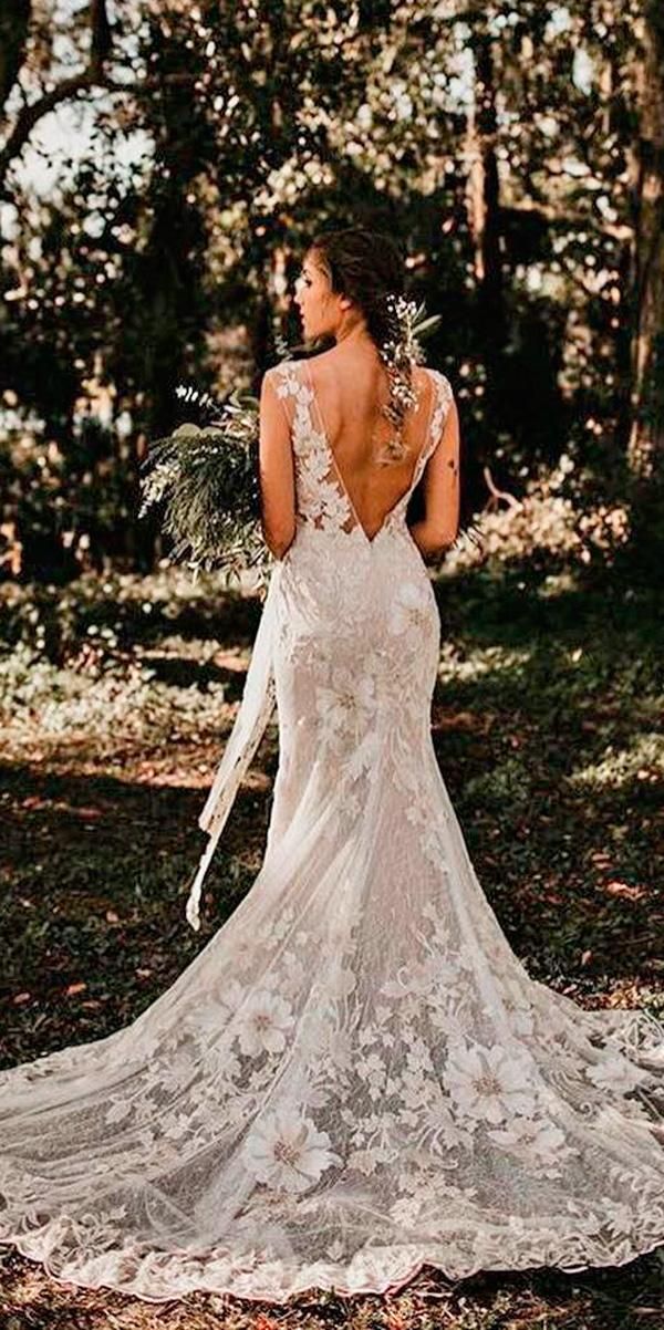 27 Bohemian Wedding Dress Ideas You Are Looking For