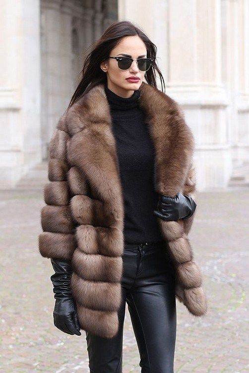 32 Simple Chic Fallwinter Fur Coats Ideas