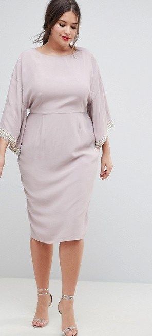 40 Plus Size Spring Wedding Guest Dresses {with Sleeves
