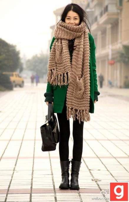 46 Ideas how to wear a blanket scarf with a coat big scarves