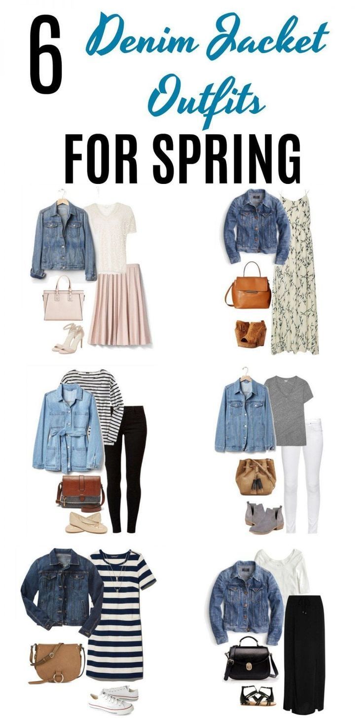 6 Denim Jacket Outfit Ideas for Spring | Mom Fabulous