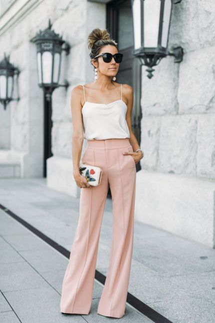 60+ Trendy Wide Leg Palazzo Pants Outfit