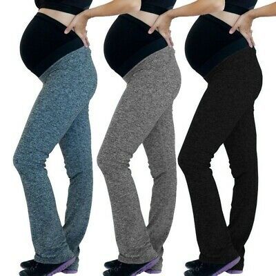 (Advertisement)eBay- Women Solid Full-length Wrapped Yoga Pants Over Bump Leggin…