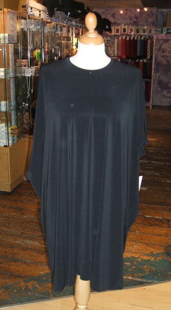Baylis & Knight  Parisian Chic CAPE Dress Black  Elegant Adele (Smock) French Relaxed Flattering