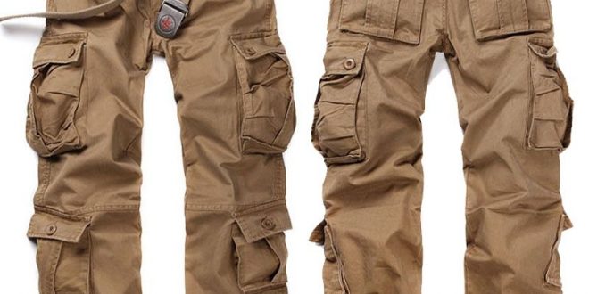 Belted Cargo Pants Trousers for Men CW140285 Cool belted cargo pants ...
