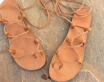 CALI- t-strap sandals/ gladiator style sandals/ lace up or buckled/ two in one sandals/ thong sandals