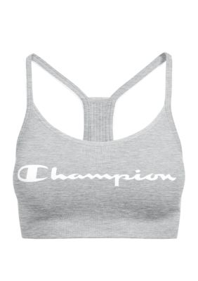 Champion Women Heritage Sports Bra – Oxford Grey – M Average
