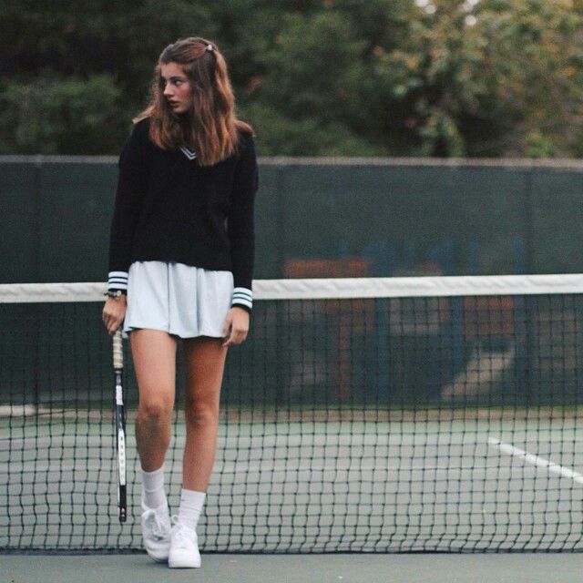 Classic tennis sweater