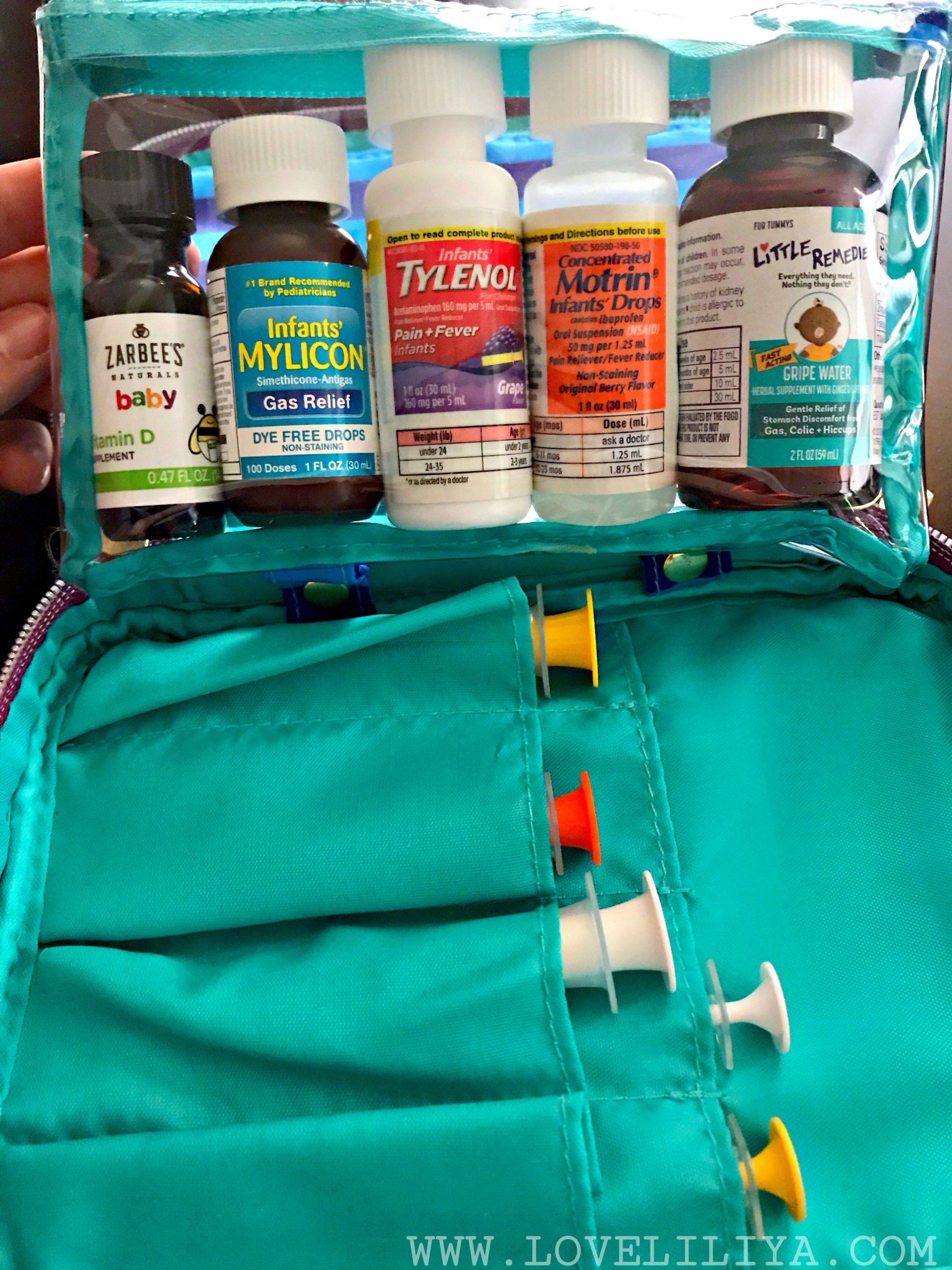 DIY Portable Medicine Kit Using a Makeup Bag