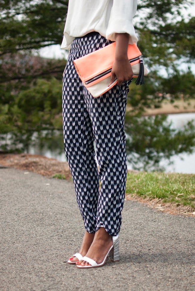 Day to Night: The Printed Pant | Alicia Tenise