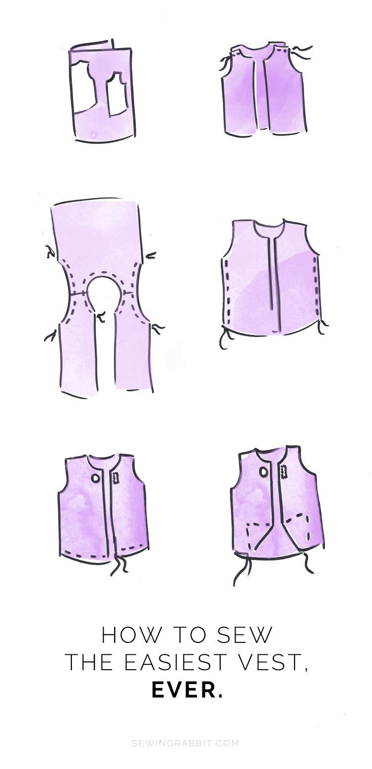 Easy Women’s Vest Sewing DIY