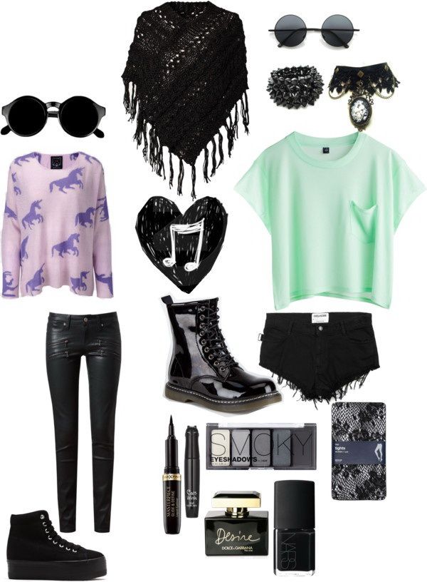 Grunge Rock Winter Outfits For Women