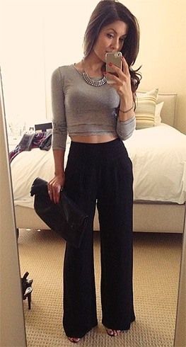 How To Wear A Crop Top In Winter- 10 Cute And Very Stylish Ways To Do So