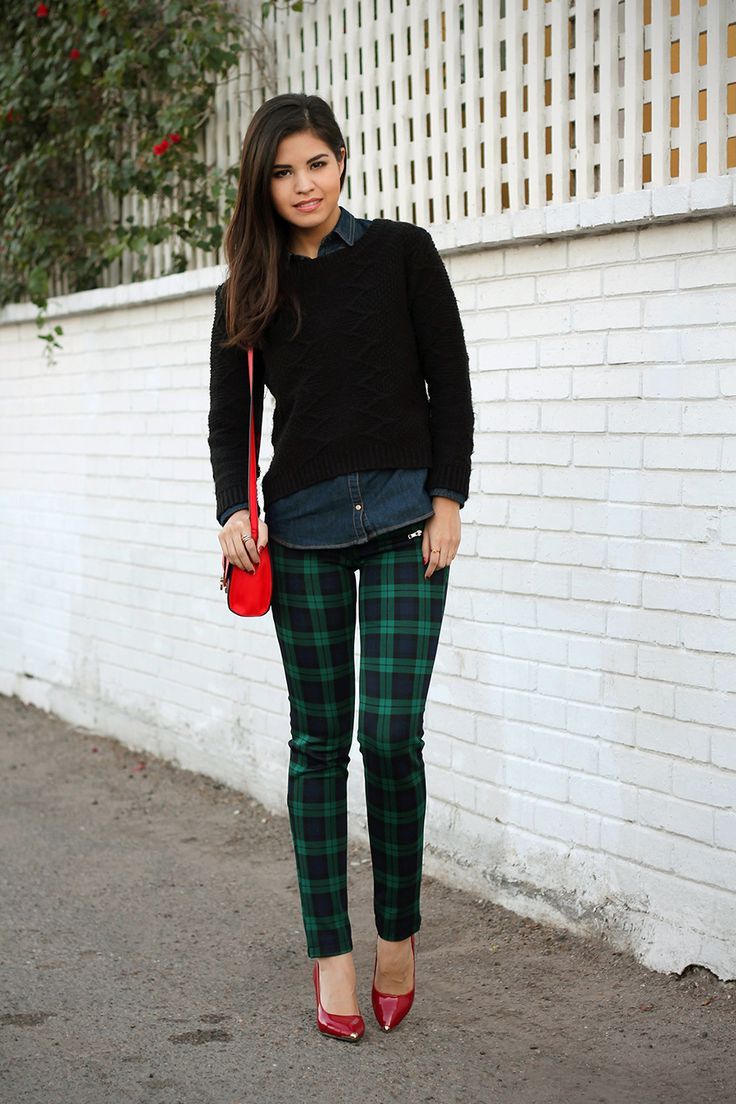 How To Wear Plaid Pants