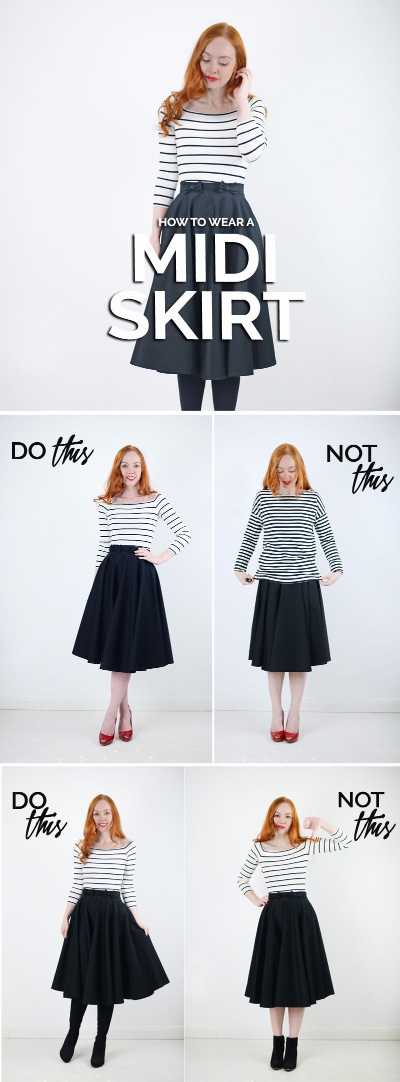 How to wear a midi skirt: style tips and advice for midi skirts