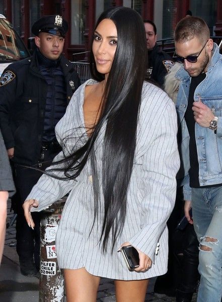 Kim Kardashian Photos Photos: Kim Kardashian & Simon Huck Step Out In NYC