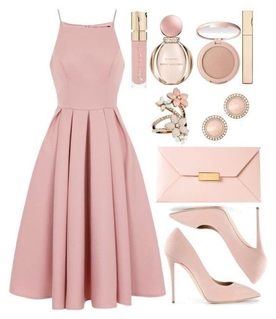 Light Pink Outfit From Bershka