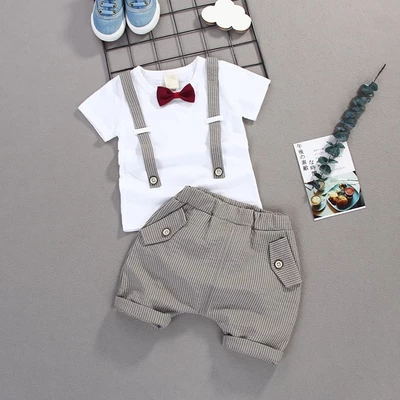 Little Gentleman | T-Shirt & Shorts Set (9M-4T) – Babe Threads