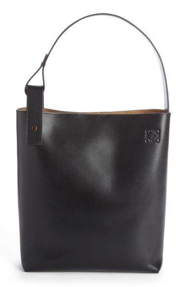 Loewe & # 39; Medium Asymmetrical & # 39; Leather goat leather hobo bag available at #Nordstrom