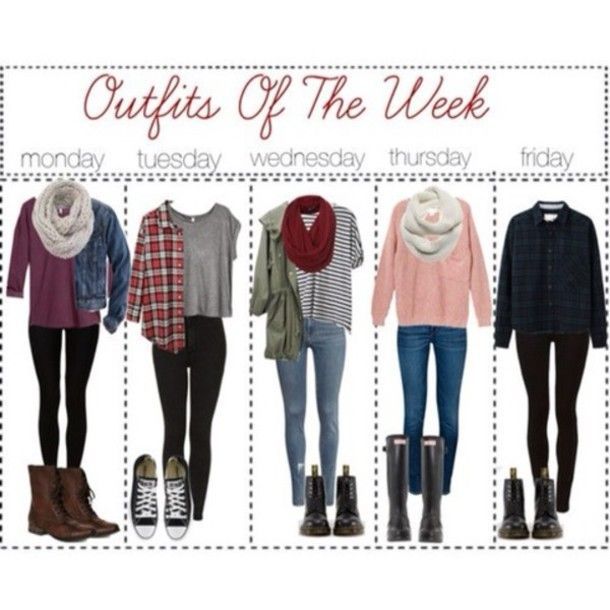 Love love love these outfits of the week, perfect for fall + winter and definite…