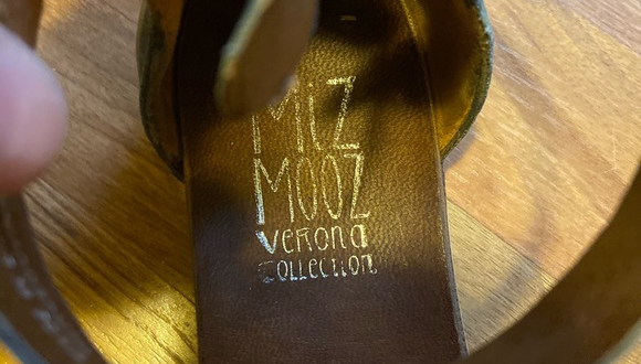 Miz Mooz Verona Collection Sandals Stock photo is slightly different ...