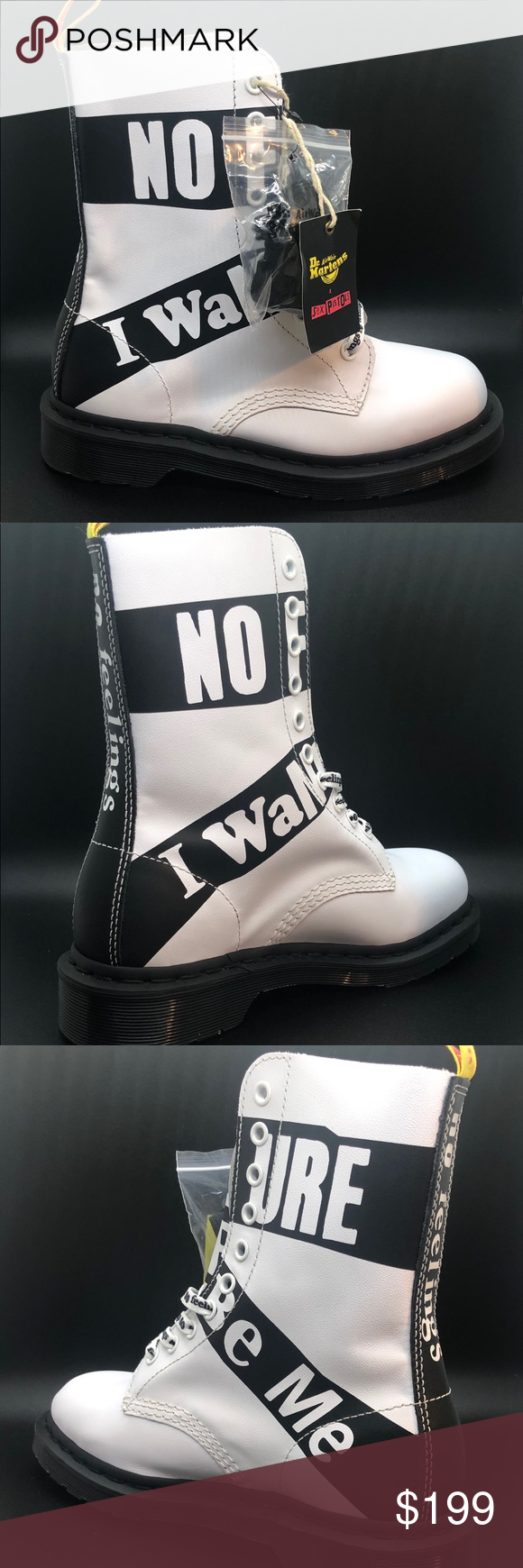 NEW Dr. Martens Limited Edition Sex Pistols Boots NEW Women’s Dr. Martens 1490…