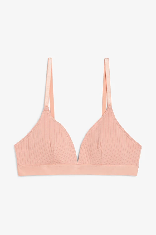 Organic cotton bra – Blush pink – Underwear