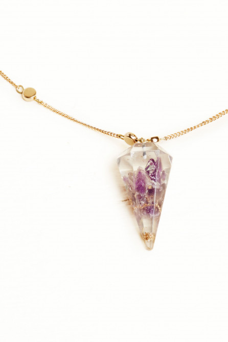 Orgonite Amethyst Necklace – Earthbound Trading Co. – Earthbound Trading Co.