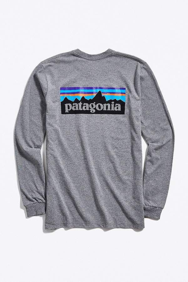 Patagonia P-6 Long Sleeve Logo Tee