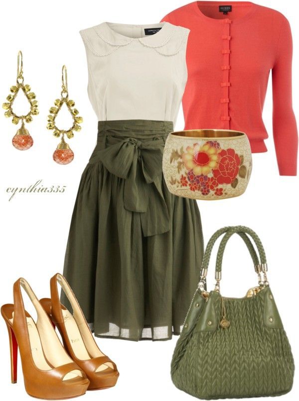 Polyvore Inspired Church Outfits (2)
