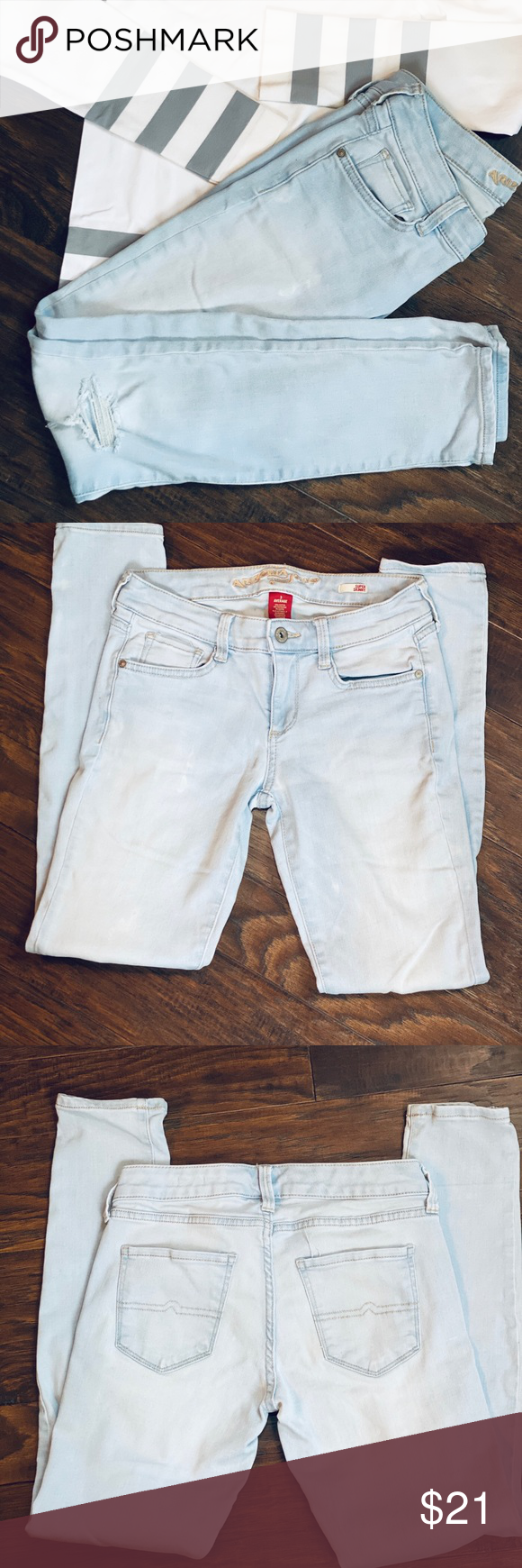 Price Drop! Arizona Super Skinny Jeans Sz 3 Arizona Super Skinny light wash jean…