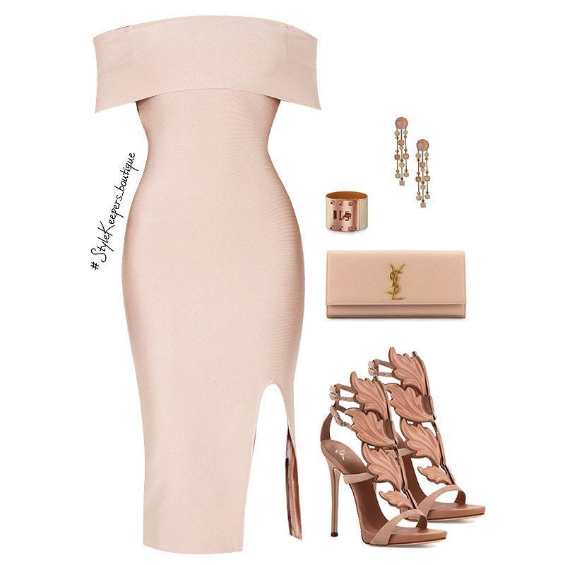 S t y l e K e e p e r s on Instagram: “D r e a m || We’ve got you covered for the perfect date night dress! Shop the “Champagne Taste Bandage dress” today at #StyleKeepers.com xx”
