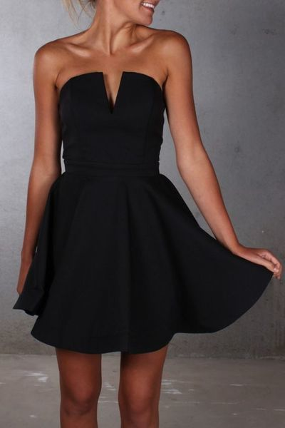 Sexy Prom Dress,Black Prom Dress,Lovey Cute Prom Gown,Cocktail Dress ML863