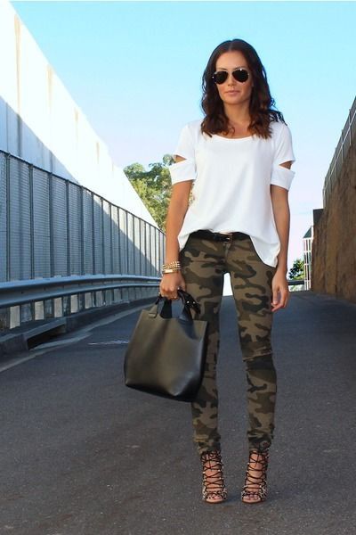 Street Style Military Pants and Army Trousers For Women (13)