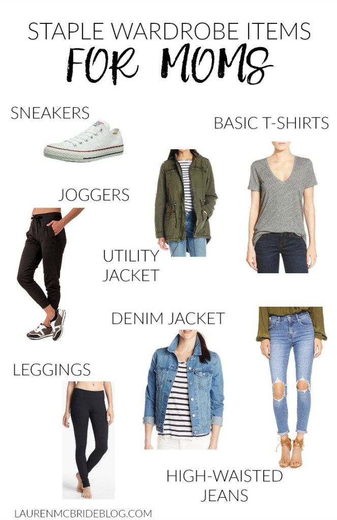 Style // Staple Wardrobe Items for Moms