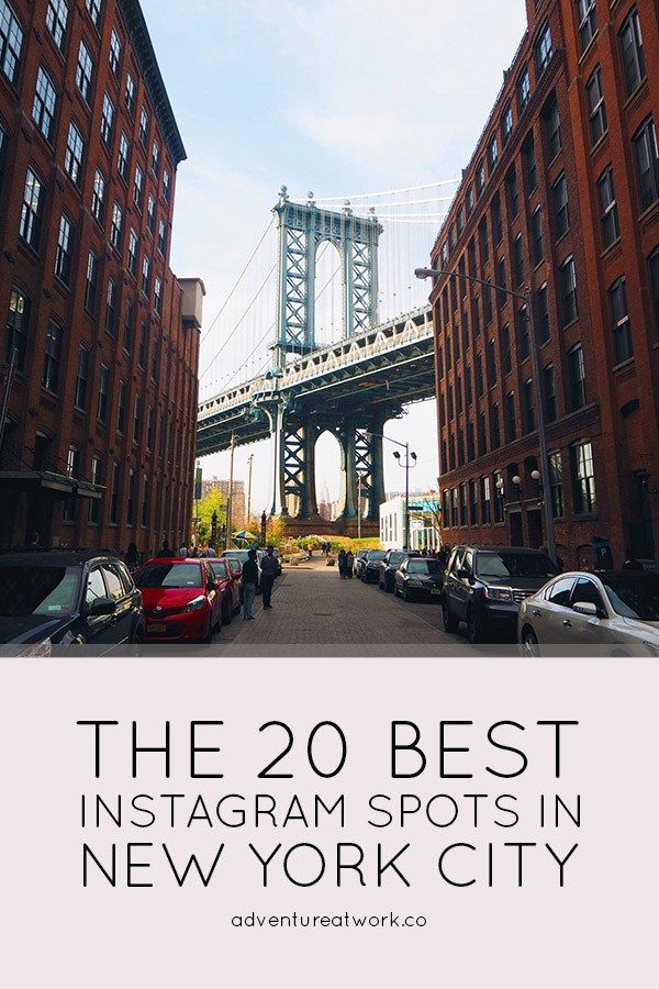 The 20 Best Instagram Spots in New York City