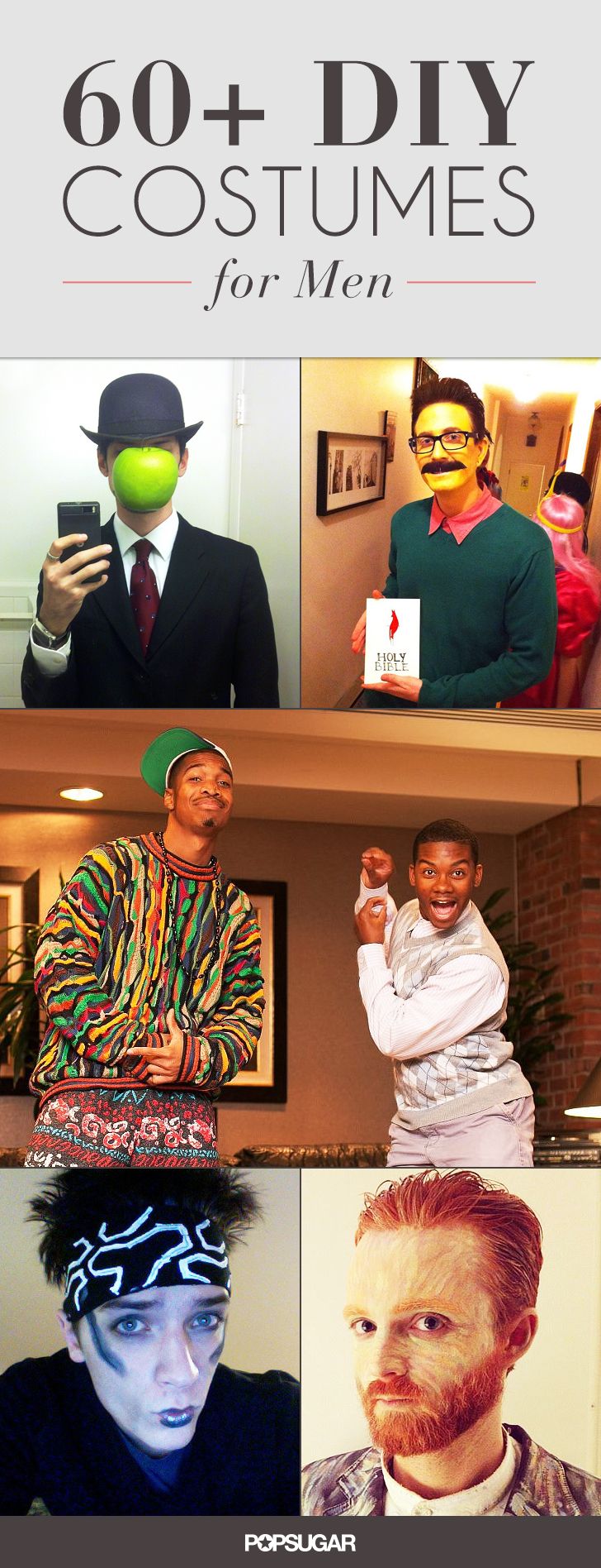 These 60 Creative DIY Costumes For Men Are So Easy to Make, It Just Might Spook You