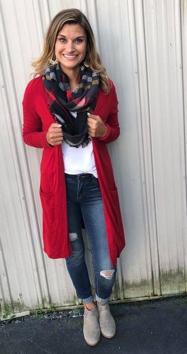 This is a great outfit for winter! All of these items can be worn in SO many way…