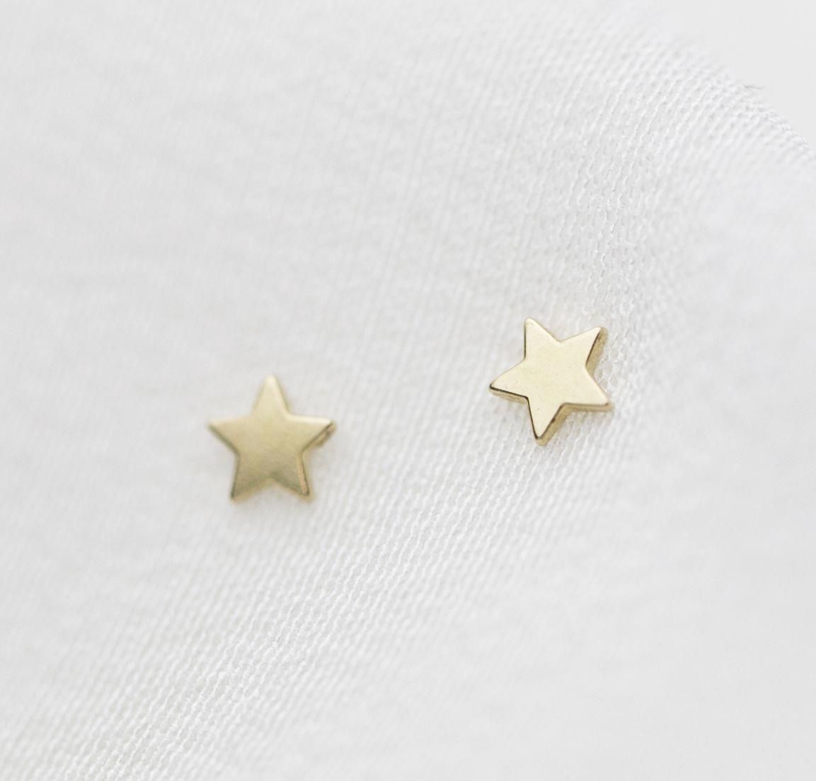 Tiny Silver Stud Earrings – dainty studs/ minimal earrings/ simple sparkly studs/ pave studs/ gifts for her/ bridesmaid gift/ birthday gift