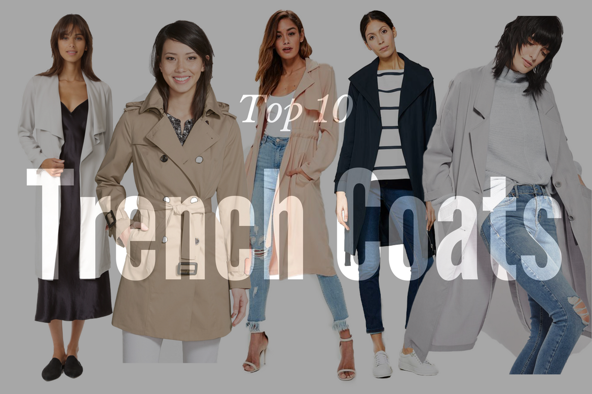 Top 10 Trench Coats for Spring