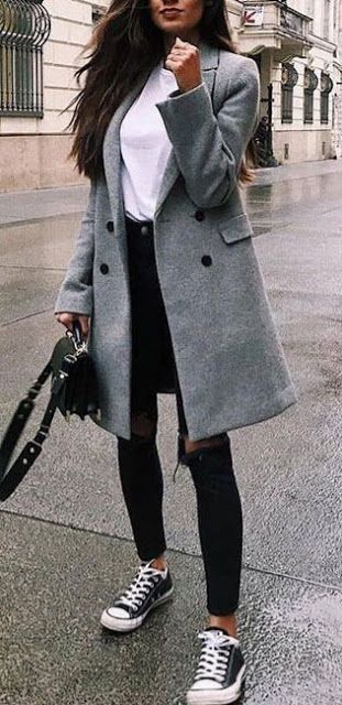 Trendy Street Style Winter Outfits, winter outfits, winter fashion Images, fashi…