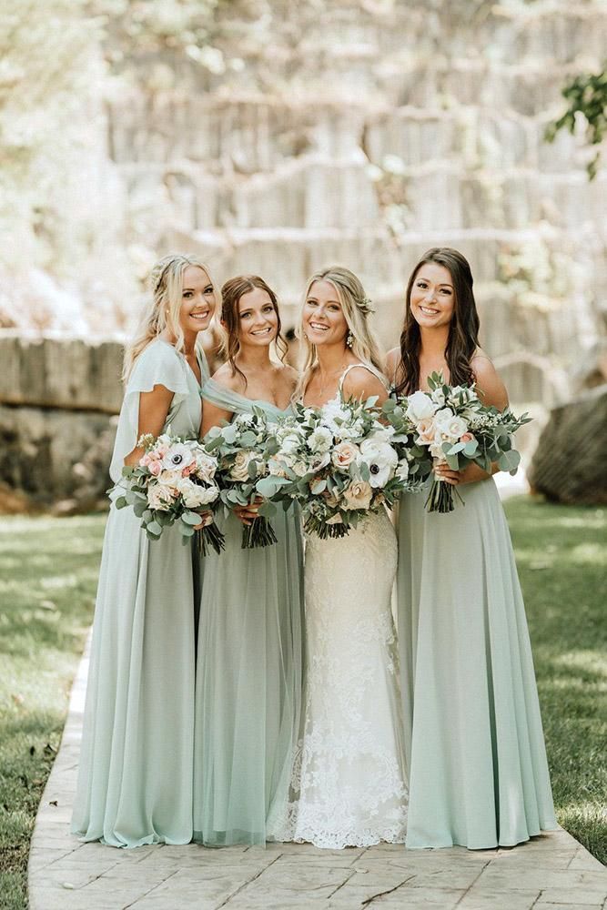Wedding Color Trends: 30 Silver Sage Green Wedding Color Ideas